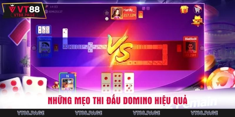 Những mẹo thi đấu Domino hiệu quả