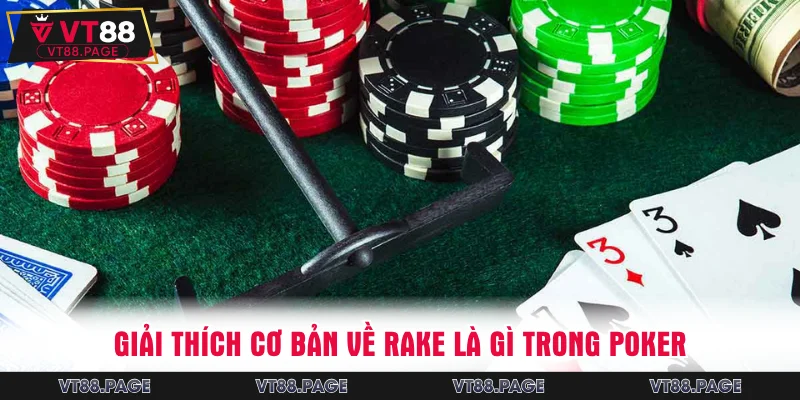 Giải thích cơ bản về Rake là gì trong poker